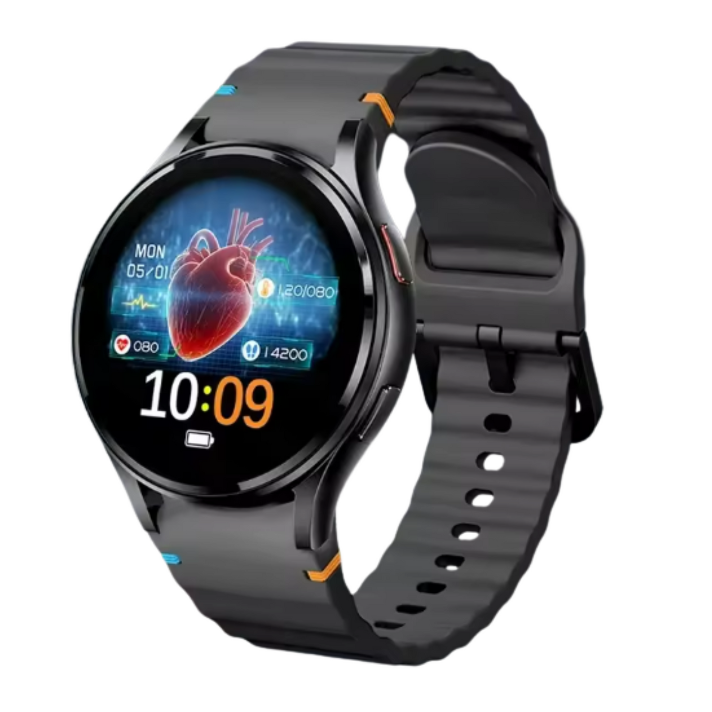 Blood Glucose Smart Watch Pro With ECG | BP FItness WIth AI Health Inside  & More