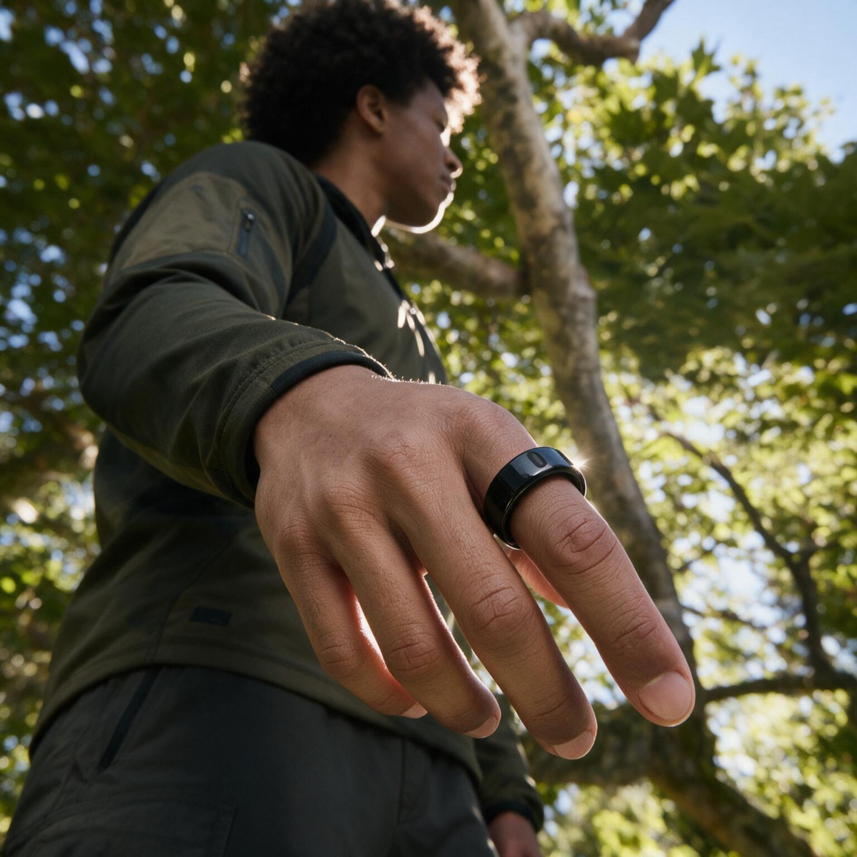 Aurora Eclipse - V2 Glucose Smart Ring + ECG & BP | Subscription Free