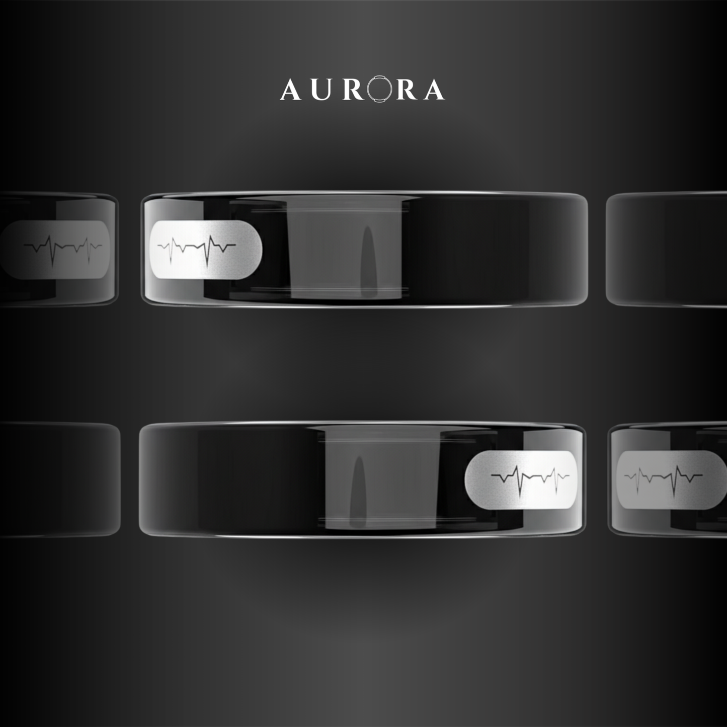 Aurora Ring : BG, BP, ECG & AI Health Inside