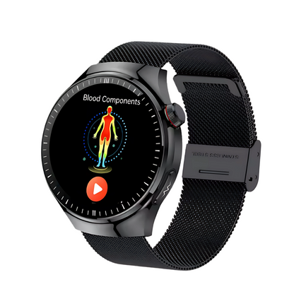 Blood Glucose Smart Watch With ECG | BP & More
