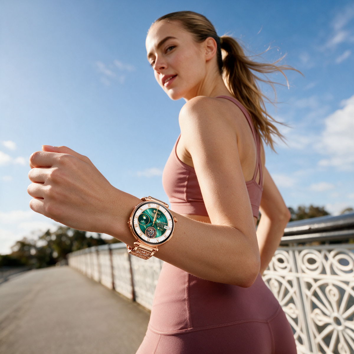 Aurora Lunea : Smart Health Watch For Female