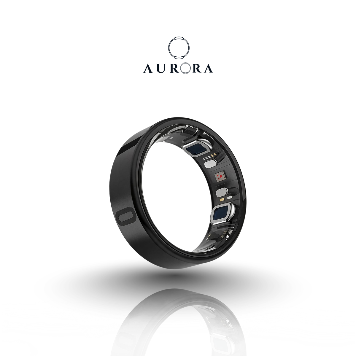 Aurora Eclipse - V2  Glucose Smart Ring + ECG & BP | Subscription Free