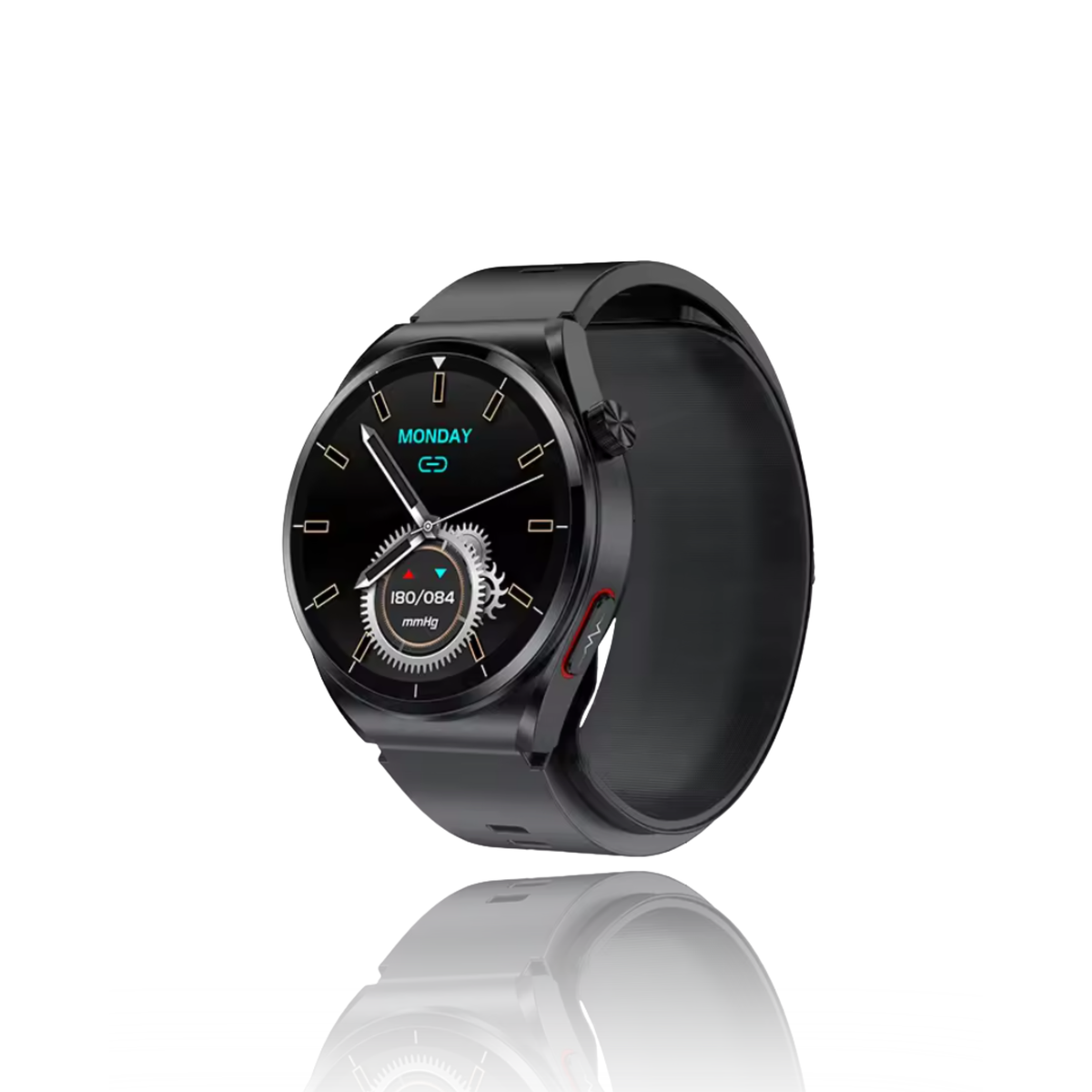 Aurora Vitae :  Blood Pressure Measurement Air pump airbag Smart Watch ECG+PPG Body analysis Uric acid Health NFC Smartwatch