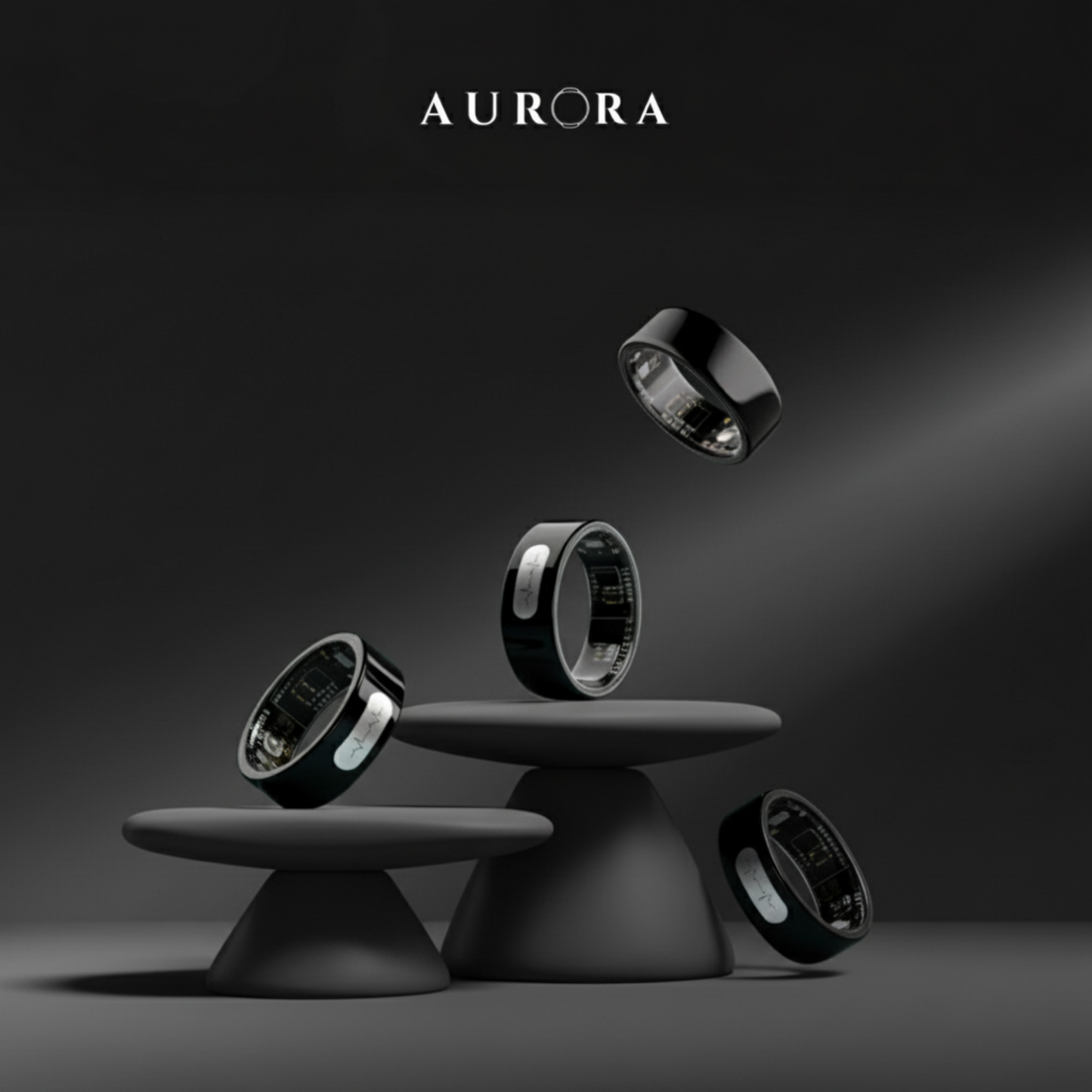 Aurora Ring : BG, BP,  ECG & AI Health Inside