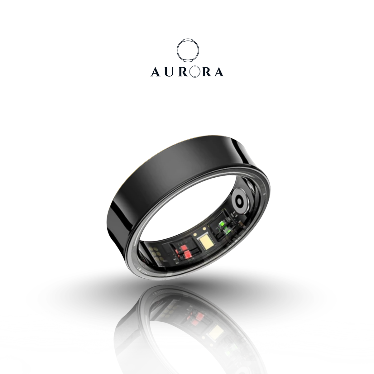 Aurora Motion  - Blood Pressure Ring  | HRV , Sleep & More | Subscription Free