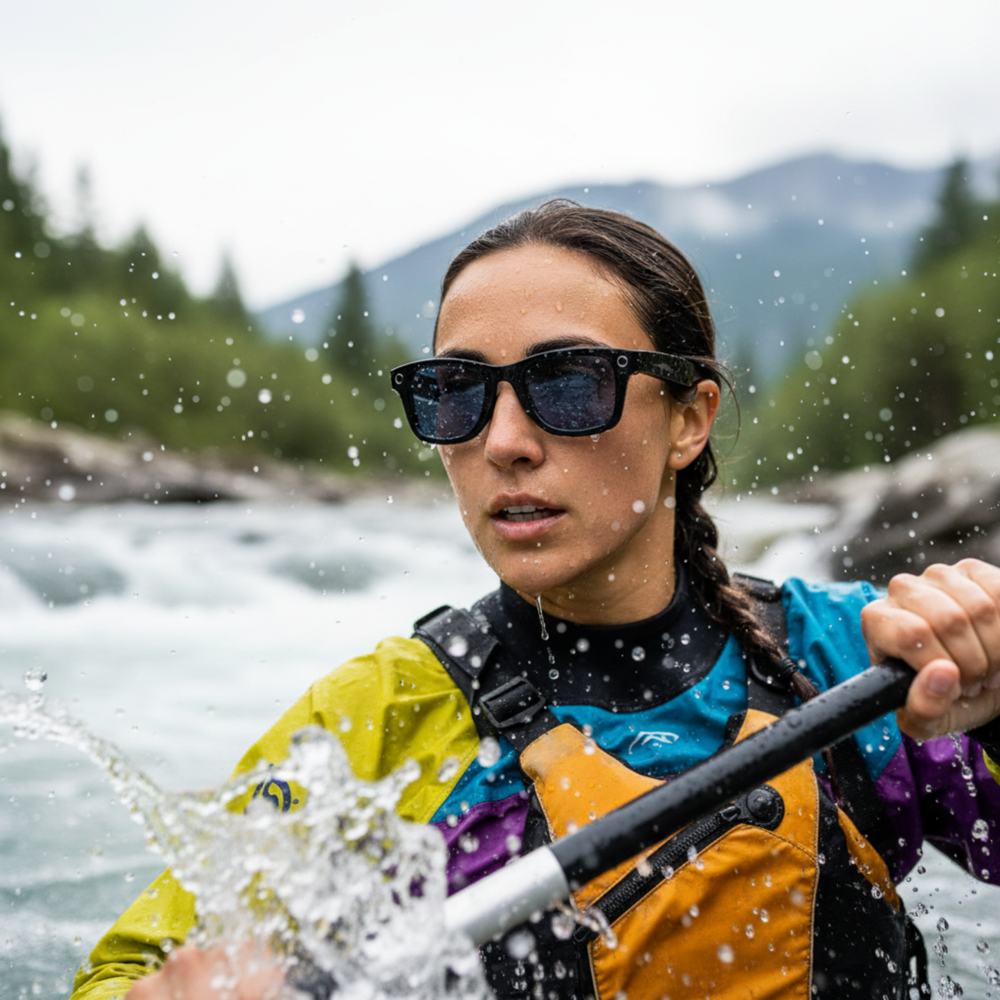 Aurora Cyan: AI Smart Glass With Camera