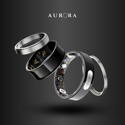 Aurora Ring : BG, BP,  ECG & AI Health Inside
