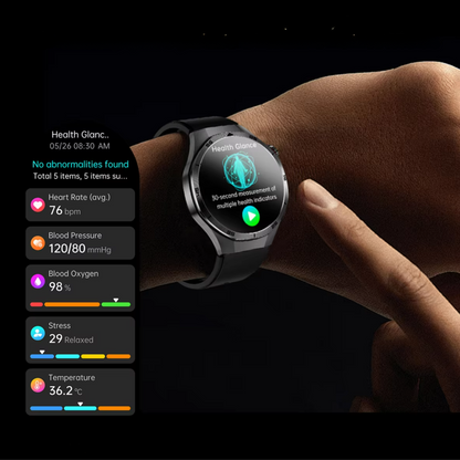 Blood Glucose Smart Watch WIth ECG | BP & More