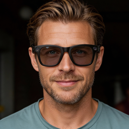 Aurora Cyan: AI Smart Glass With Camera