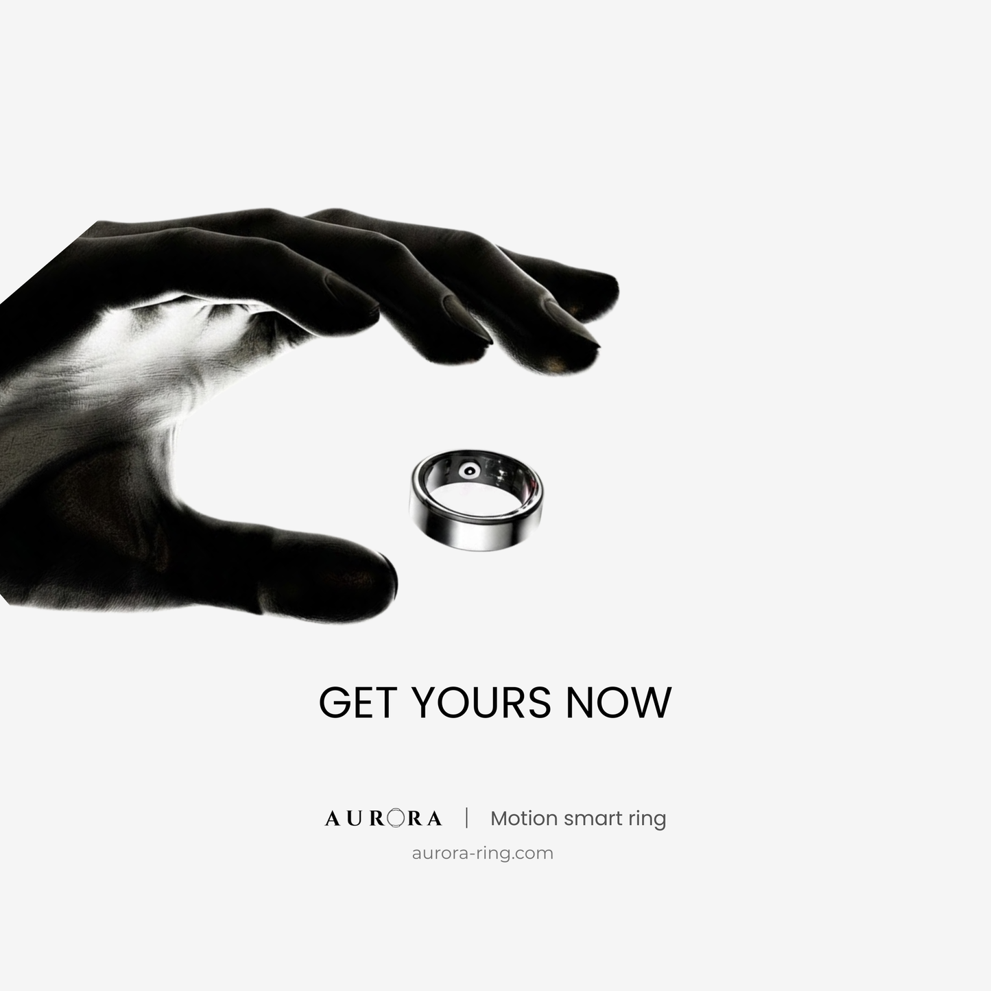 Aurora Motion  V2 - Blood Pressure Ring  | HRV , Sleep & More