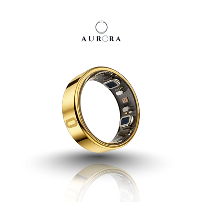 Aurora Eclipse - V2  Glucose Smart Ring + ECG & BP | Subscription Free