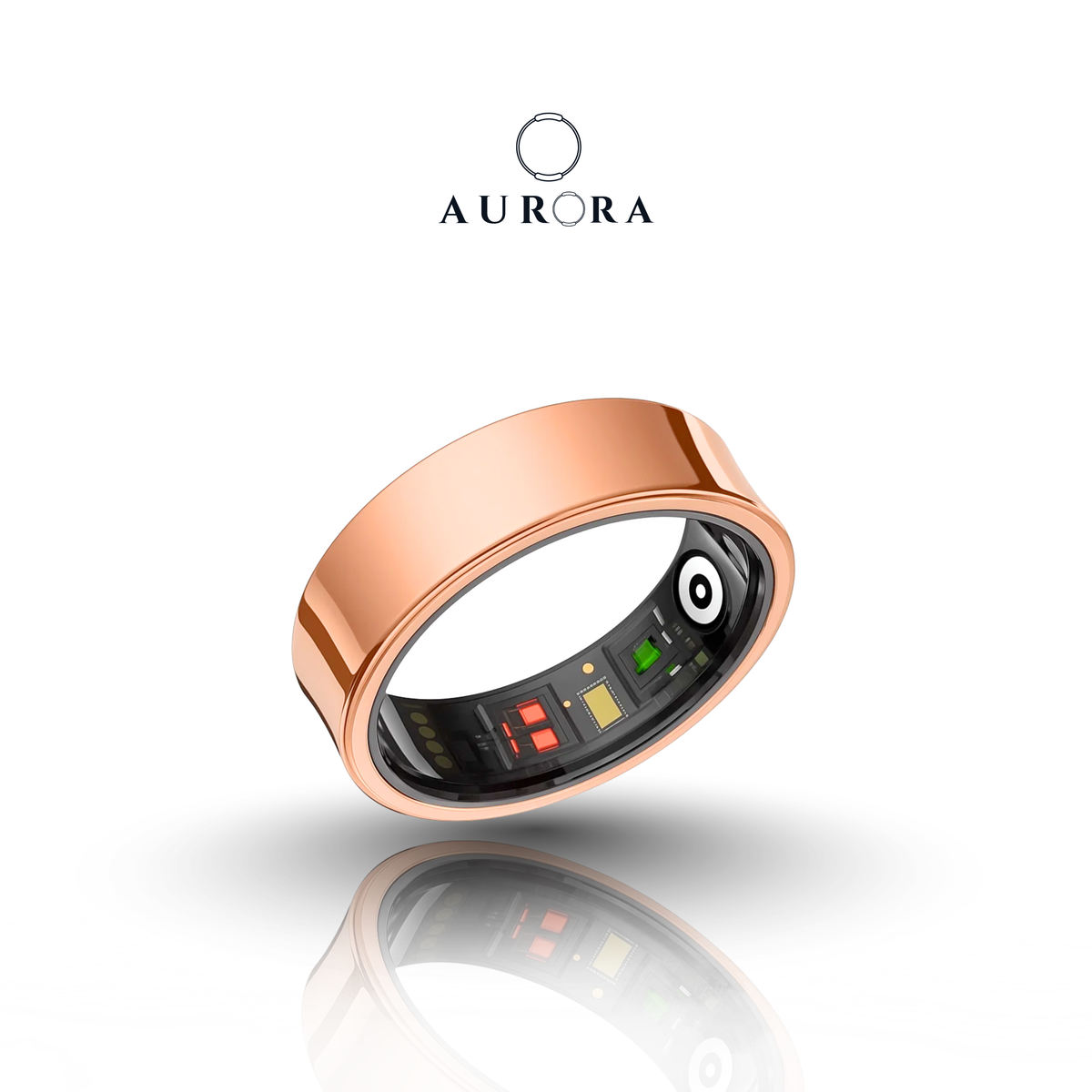 Aurora Motion  - Blood Pressure Ring  | HRV , Sleep & More | Subscription Free
