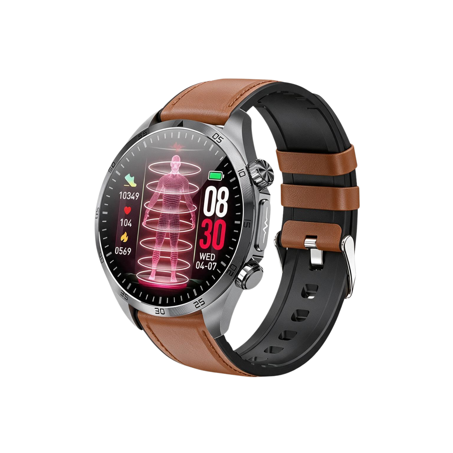 Aurora Longev™ : Afib Watch with BG ECG | BP | FItness WIth AI Health Inside  & More
