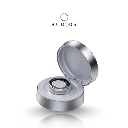 Aurora Eclipse - V2  Glucose Smart Ring + ECG & BP | Subscription Free