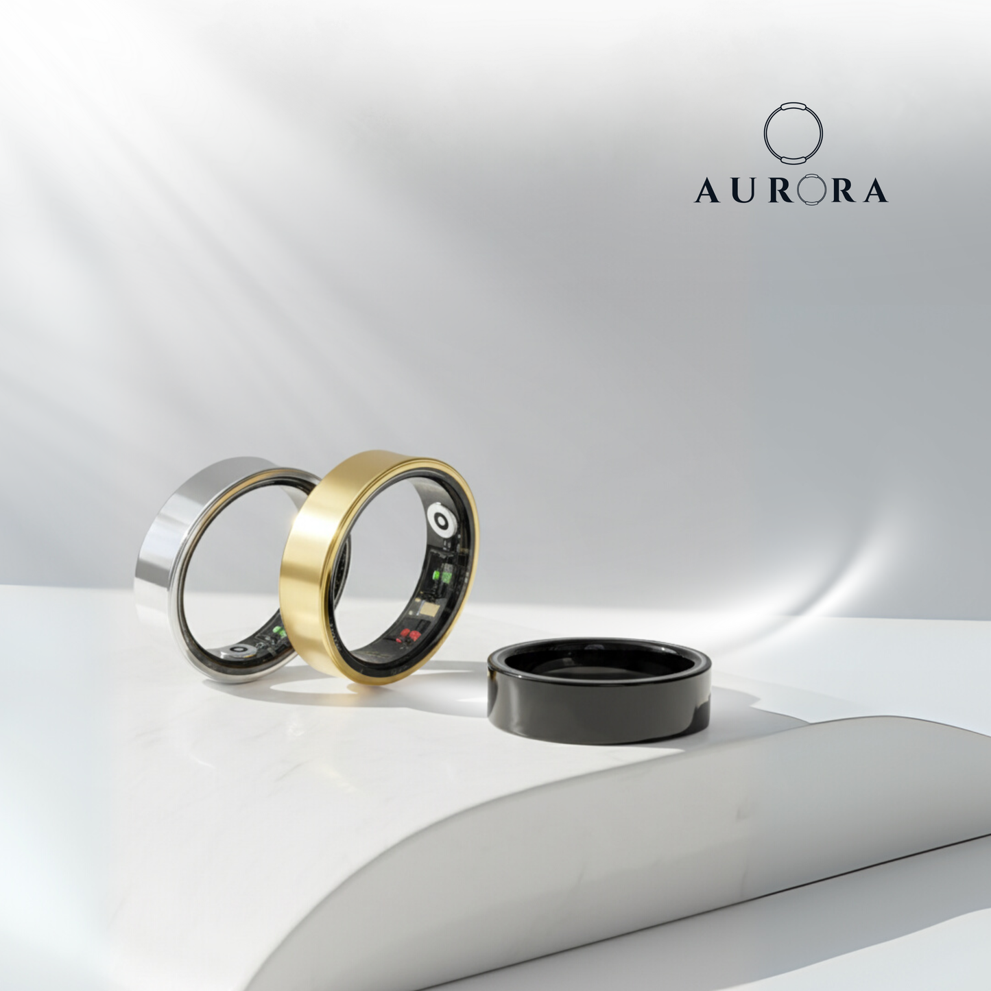 Aurora Motion  V2 - Blood Pressure Ring  | HRV , Sleep & More