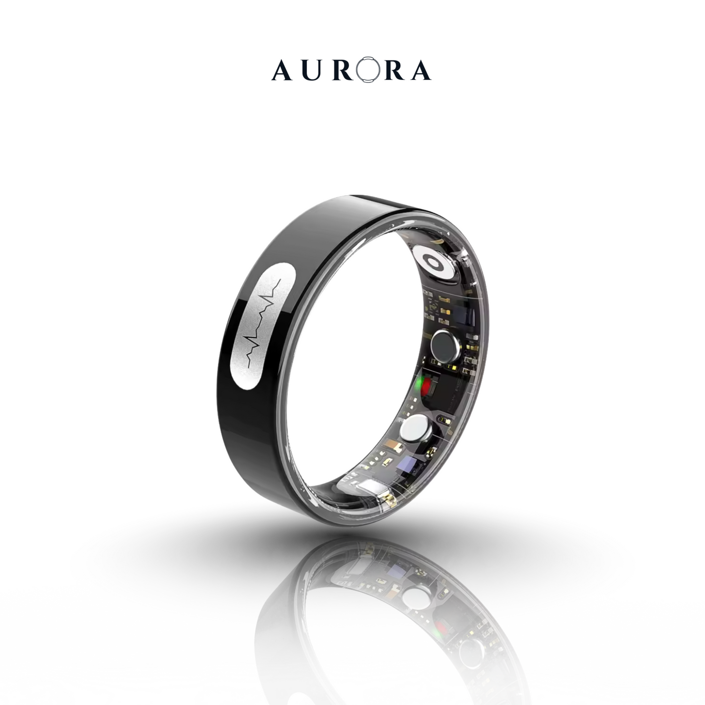Aurora Ring : BG, BP,  ECG & AI Health Inside