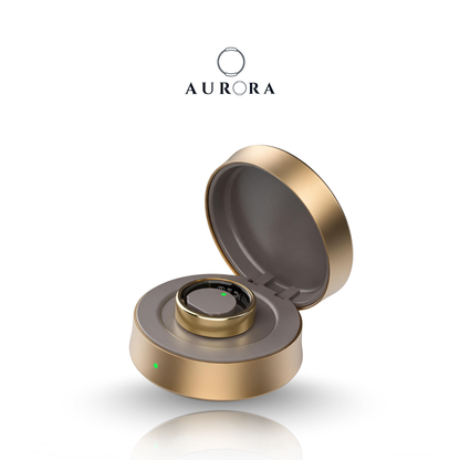 Aurora Eclipse - V2  Glucose Smart Ring + ECG & BP | Subscription Free