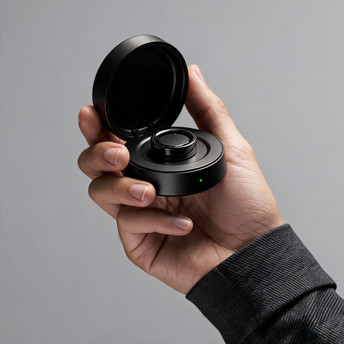 Aurora Eclipse - V2  Glucose Smart Ring + ECG & BP | Subscription Free