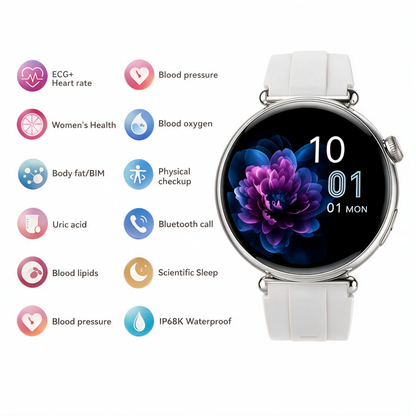 Aurora Lunea : Smart Health Watch For Female