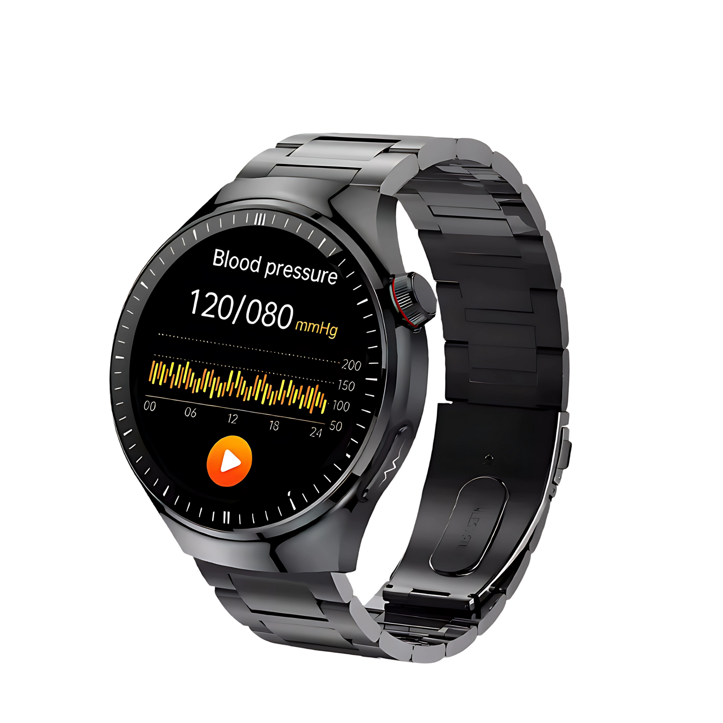 Blood Glucose Smart Watch With ECG | BP & More