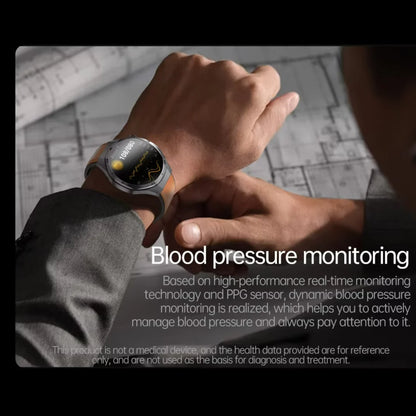 Aurora Horizon : AI Health Analysis Smart Watch + BP, ECG, BG