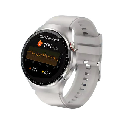 Aurora Pulse : Blood Glucose Smart Watch + ECG,BP & More