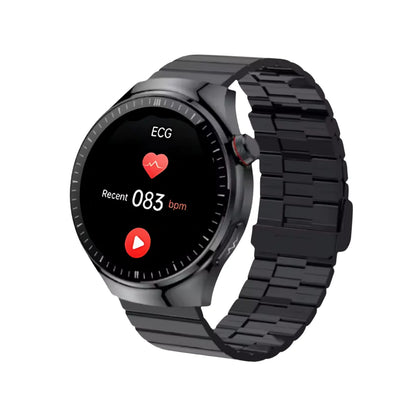 Aurora Pulse : Blood Glucose Smart Watch + ECG,BP & More