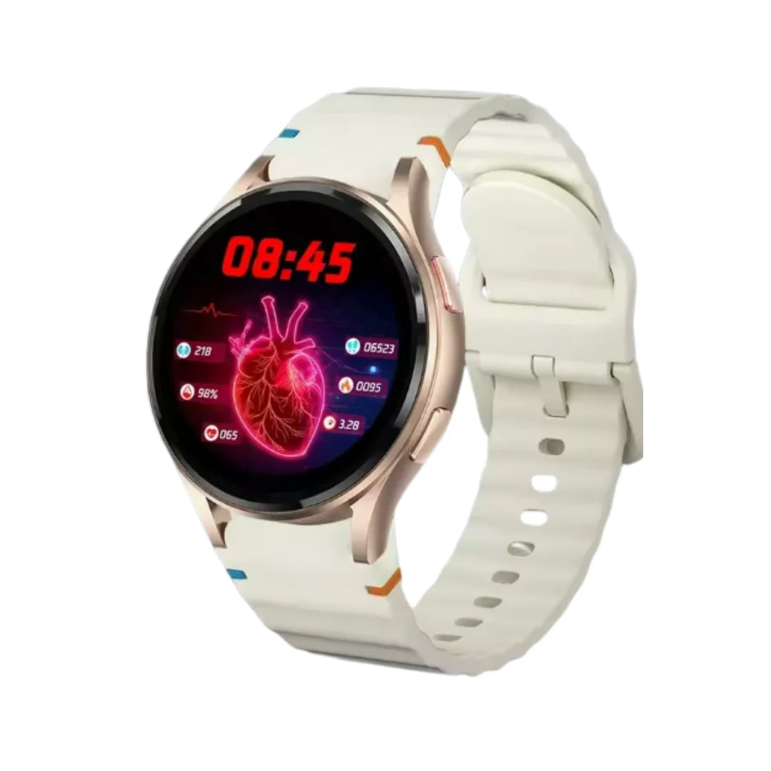Aurora Pulse : Blood Glucose Smart Watch + ECG,BP & More