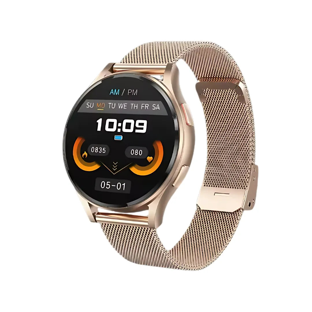 Aurora Pulse : Blood Glucose Smart Watch + ECG,BP & More